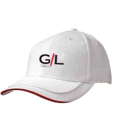 Brushed Heavy Cotton with Sandwich Trim & Piping on Peak