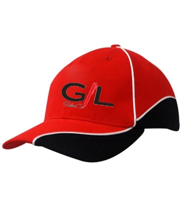 Brushed Heavy Cotton with Crown/Peak Inserts & Piping