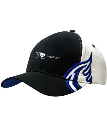 Brushed Heavy Cotton with Wing Embroidery on Crown & Peak