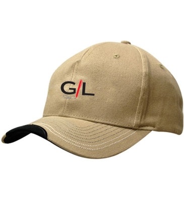 Brushed Heavy Cotton with Peak Contour Trim & Stitching