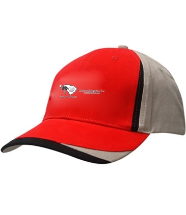 Brushed Heavy Cotton with Fabric Inserts on Crown & Peak