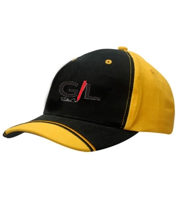 Brushed Heavy Cotton with Peak Indent & Embroidery