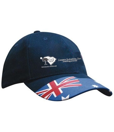Brushed Cotton Waving Flag Cap