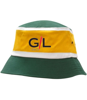 Premium Cotton Twill Bucket Hat with Crown Trims