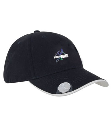 Brushed Heavy Cotton with Magnetic Ball Marker on Peak