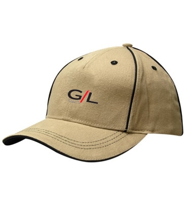 Brushed Heavy Cotton with Sandwich Trim & Crown Piping