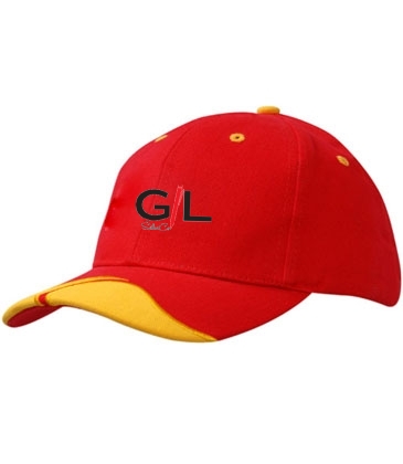 Brushed Heavy Cotton with Peak Inserts & Embroidery