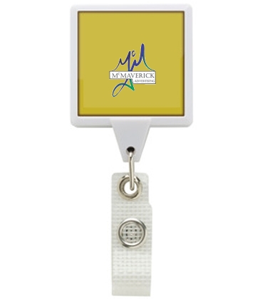 Anit-Microbial JUMBO Square Badge Reel