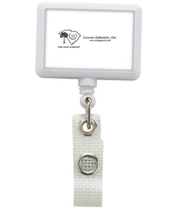 Anti-Microbial JUMBO Rectangle Badge Reel