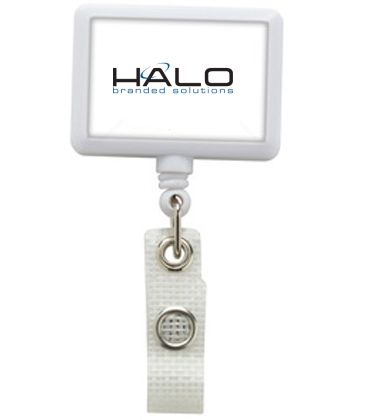 Anti-Microbial JUMBO Rectangle Badge Reel