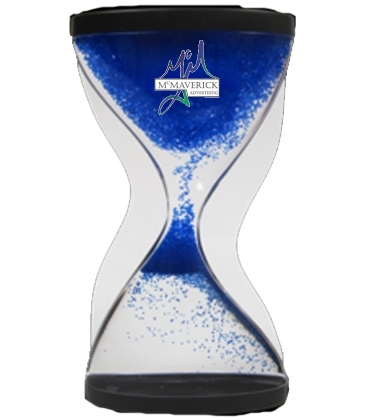 “Upside Down” Liquid Sand Timer