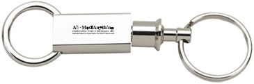 Silver Twist-Lock Key Separator