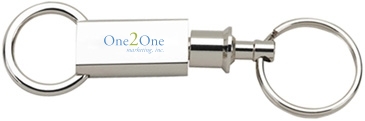 Silver Twist-Lock Key Separator