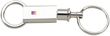 Silver Twist-Lock Key Separator
