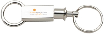 Silver Twist-Lock Key Separator