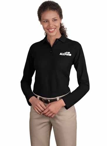 Port Authority - Ladies Long Sleeve Silk Touch Polo
