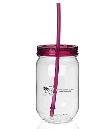Fiesta Mason Jar Tumbler - 22 Oz.