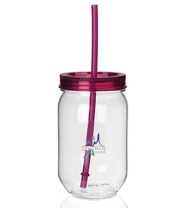 Fiesta Mason Jar Tumbler - 22 Oz.