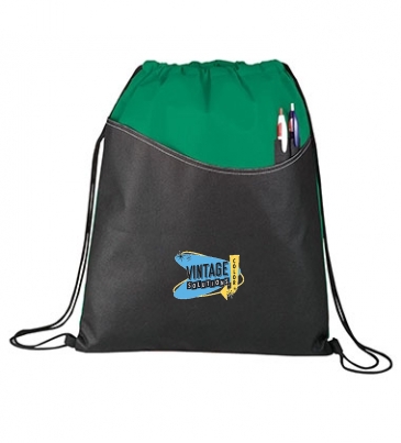Rivers Non-Woven Drawstring Bag