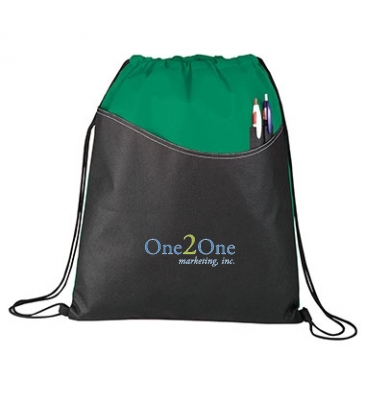 Rivers Non-Woven Drawstring Bag