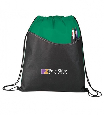 Rivers Non-Woven Drawstring Bag