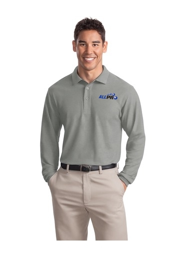 Men's Long Sleeve Silk Touch™ Polo