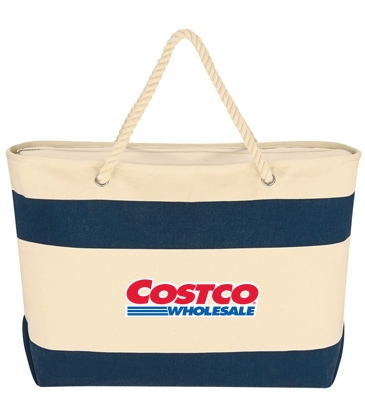 Large Cruising Tote Bag With Rope Handles