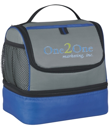 Two Compartment Lunch Pail Bag