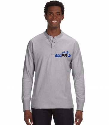 Men's Vintage Brushed Jersey Henley