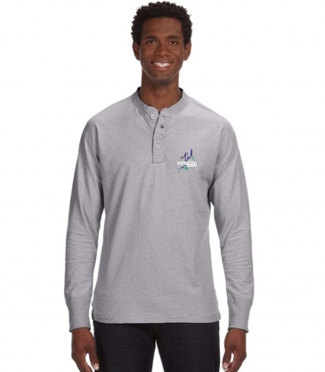 Men's Vintage Brushed Jersey Henley