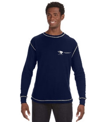 Men's Vintage Long-Sleeve Thermal T-Shirt