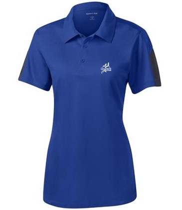 Sport-Tek® Ladies PosiCharge® Active Textured Colorblock Polo