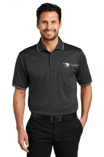CornerStone® Select Snag-Proof Tipped Pocket Polo
