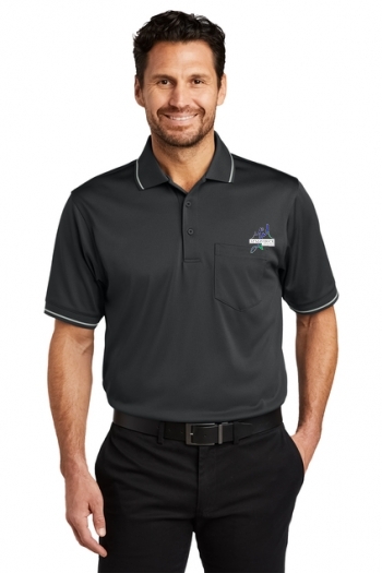 CornerStone® Select Snag-Proof Tipped Pocket Polo