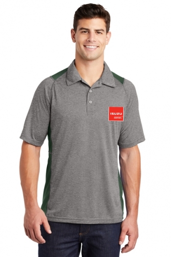 Sport-Tek® Heather Colorblock Contender™  Polo