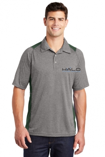 Sport-Tek® Heather Colorblock Contender™ Polo