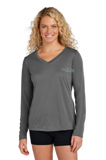 Sport-Tek® Ladies PosiCharge® Competitor™ V-Neck Tee