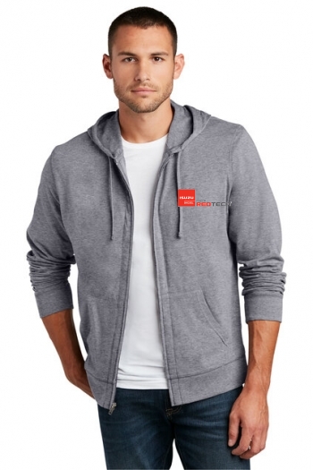 District® Young Mens Jersey Full-Zip Hoodie