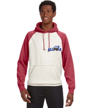 Men's Vintage Heather Hooded Sweatshirt