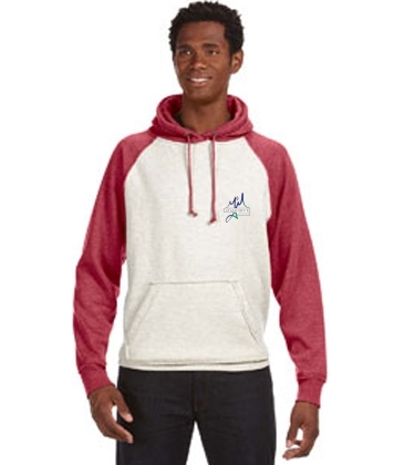 Adult Vintage Heather Pullover Hooded Sweatshirt