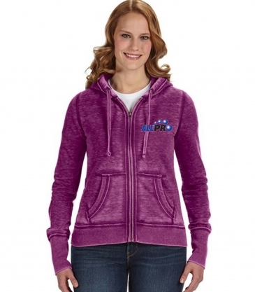 Ladies' Zen Full-Zip Fleece Hooded Sweatshirt