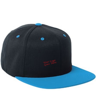 Adult Wool Blend Snapback Two-Tone Cap