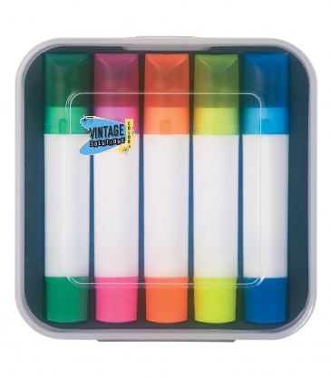 Set Of 5 Gel Wax Highlighters