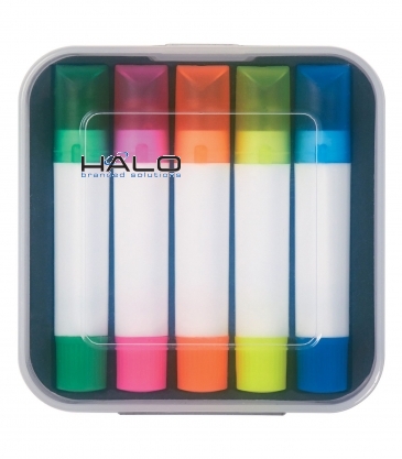 Set Of 5 Gel Wax Highlighters