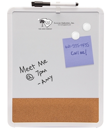 Magnetic Dry Erase & Cork Board