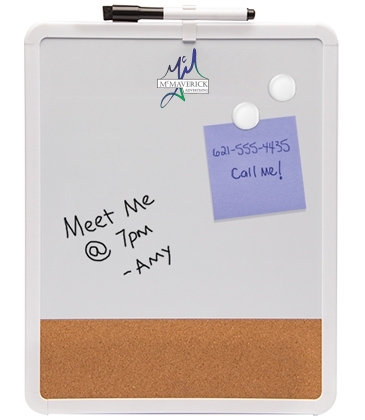 Magnetic Dry Erase & Cork Board