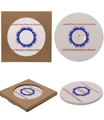 Round Absorbent Stone Coaster