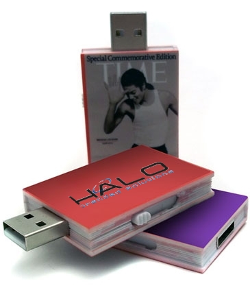 Plastic Book USB Drive