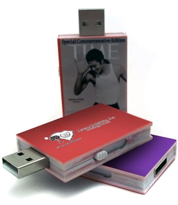 Plastic Book USB Drive