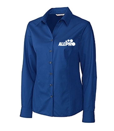 Epic Easy Care Fine Twill Womens Long Sleeve Dress Shirt